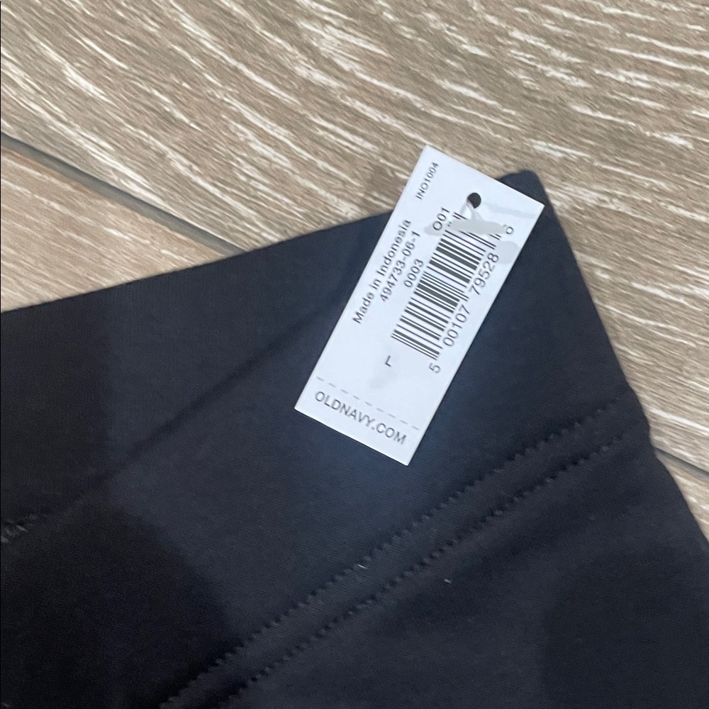 Old Navy Classic Fleece Lined Black Leggings (BD) - Picture 3 of 6